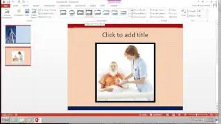 Apply Bevel Persceptive to image in PowerPoint 2013