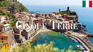 Cinque Terre National Park 4K Ultra HD • Stunning Footage, Scenic Relaxation Film with Calming Music