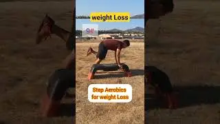 Aerobic Step| Step aerobics for strengthening and #weightloss  #stepaerobics #ytshorts