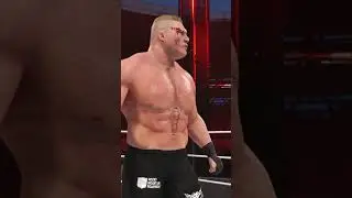 Brock Lesnar Gives CM Punk A Super F5!! #wwe2k24 #wwe2k24gameplay