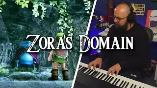 Zelda: Ocarina of Time - Zora's Domain // Piano Cover