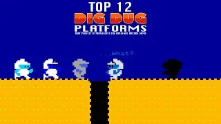 Top 12 Dig Dug Platforms that Perfectly Translate the Original Arcade Game (ft. Luca Carminati)
