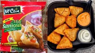 McCain Mini Samosa Cheese pizza | Frozen food | Honest review | Quality and Price | worth it?