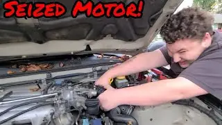 Big Gorilla Nick Tries To Fix Seized Motor
