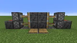 Simple 1.18 2x2 piston door tutorial! (Compact design)! Minecraft.