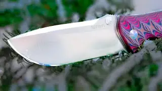 Collapsible bushcraft with Aliexpres! Sanrenmu SRM 1005 knife - survive at any cost!