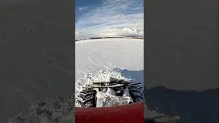 пробиваем снег