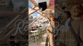 NEW(ish) London Rooftop Bar! 🔆🥂 | #centrallondon #placestovisit #rooftopbar
