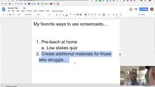 My favorite ways to use a screen cast