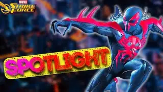 Now You Can Appreciate the Futuristic Animations of Spidey 2099 Spotlight - Marvel Strike Force