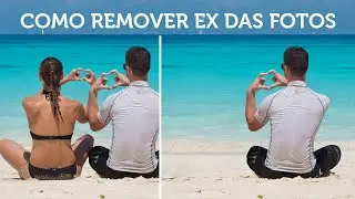 Como remover ex namorada das fotos usando o Photoshop.
