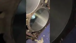 Поверхность после самодельного хонинговального станка!