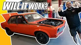 LS TORANA Custom Handbrake Setup - Torana Build - Part 14
