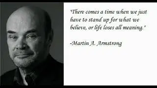 Martin Armstrong - Economic Confidence Model 21Oct23