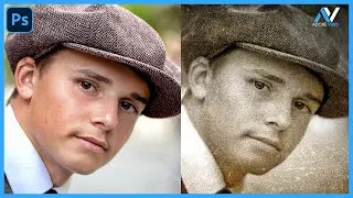 How To Create an Old Photo Effect in Photoshop | Photoshop Tutorial 2024 | Old Photo Effect