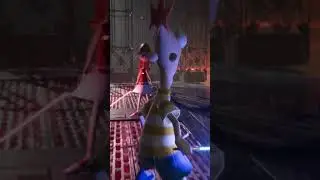 Phineas and Candace Epic light saber Fight
