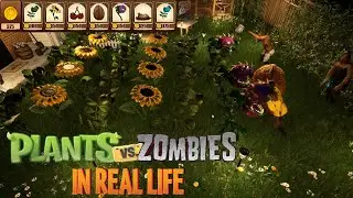 (Gameplay+Link) Plants vs Zombies In Real Life | Zombies vs Plants Real Life RTX Game | Game NHP