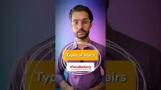 Stairs in English 🪜 🪜 #english #learnenglish – Vocabulary 🥰