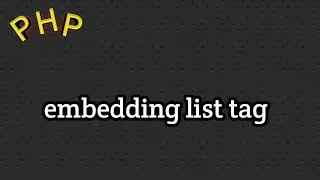 List Tag with php | php and unordered list in hindi | printing list using php