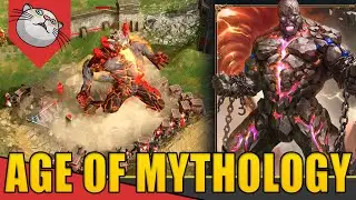 Retorno de um GRANDE CLASSICO RTS! - Age of Mythology Retold [Gameplay PT-BR]