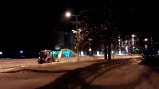 Вечерние работы на Морском.