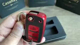 Силиконовый чехол для ключа Volkswagen, Skoda, Seat, ключ №1, casekey