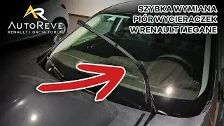 Wymiana piór wycieraczek w RENAULT MEGANE