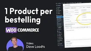 Slechts 1 product per bestelling in WooCommerce #askwoofers
