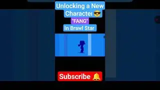 Unlocking new character 😍 FANG in Brawl Star | @bluegamer3011  | #trending