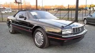 1992 Cadillac Allante Start Up, Exhaust, and In Depth Tour