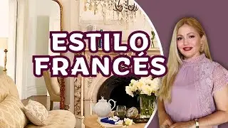 Estilo francés, lujoso, refinado y atemporal. Diseño de interiores y decoración
