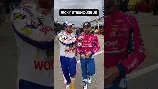 Asking NASCAR drivers how many speeding tickets they have #nascar #racing #daytona500 #richmond