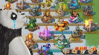 Lords Mobile - My Main Account Getting Destroyed | T5/T4 Rallies