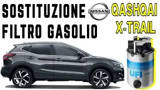 Diesel Filter Replacement Nissan Qashqai J11 From 2014 to 2020 Also Nissan X-trail Renault ‍‍🔧