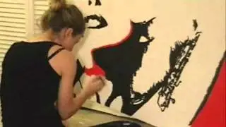 LADY GAGA BORN THIS WAY PAINTED BY ELISABETTA FANTONE