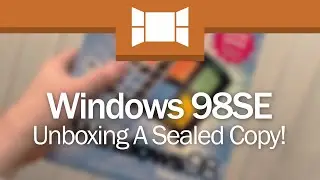 Unboxing A Sealed Copy Of Windows 98SE!