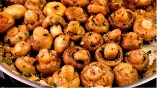 Hongos ( Champiñones ) al Ajillo y Especias #champiñones