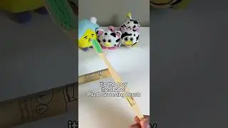 Introducing the brand new official itemLabel plush grooming brush!