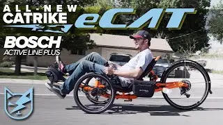 ALL NEW CATRIKE eCAT! Featuring the BOSCH ACTIVE LINE PLUS Motor - Official 2020 Utah Trikes Review!