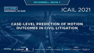 Case level Prediction of Motion Outcomes in Civil Litigation   McConnell, Devin J