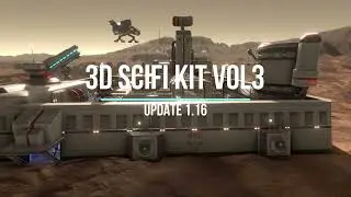 Unity 2020 : 3D Scifi Kit Vol 3 Update 1.16 (Final)
