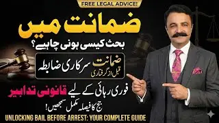How To Argue A bail Application| Superb Bail Arguments #lawinpakistan