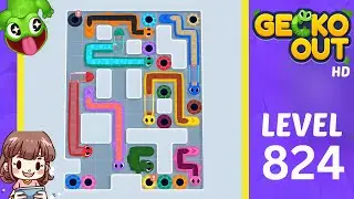 Gecko Out Level 824 Solution Walkthrough