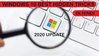 WINDOWS 10 BEST HIDDEN TRICKS || IN HIDNI || IN 2020 UPDATE || WITH CODE WITH PRADHAN ||