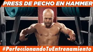 ¿Cómo realizar correctamtne un press de pecho en máquina Hammer?