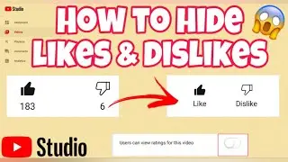 How To Hide Likes And Dislikes On YouTube Videos | How To Remove👍Likes 👎 Dislikes