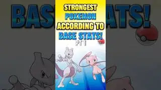 Strongest Pokémon According To Base Stats!  | ThePokéFrog | #shorts