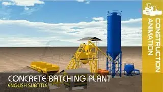 Concrete Batching Plant Works - Ready Mix Machine | Mixing Plant