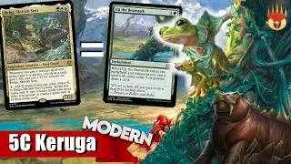 is HELGA the NEW BEANS? 🐸 5C Keruga - Modern League - #MTGOCreator