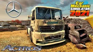 Mercedes-Benz Actros restoration - Car Mechanic Simulator 2021